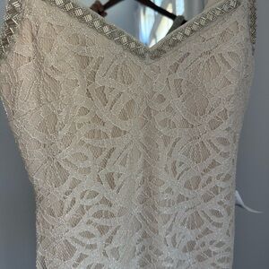 Xtraordinary Champagne Maxi Dress Juniors Size 1